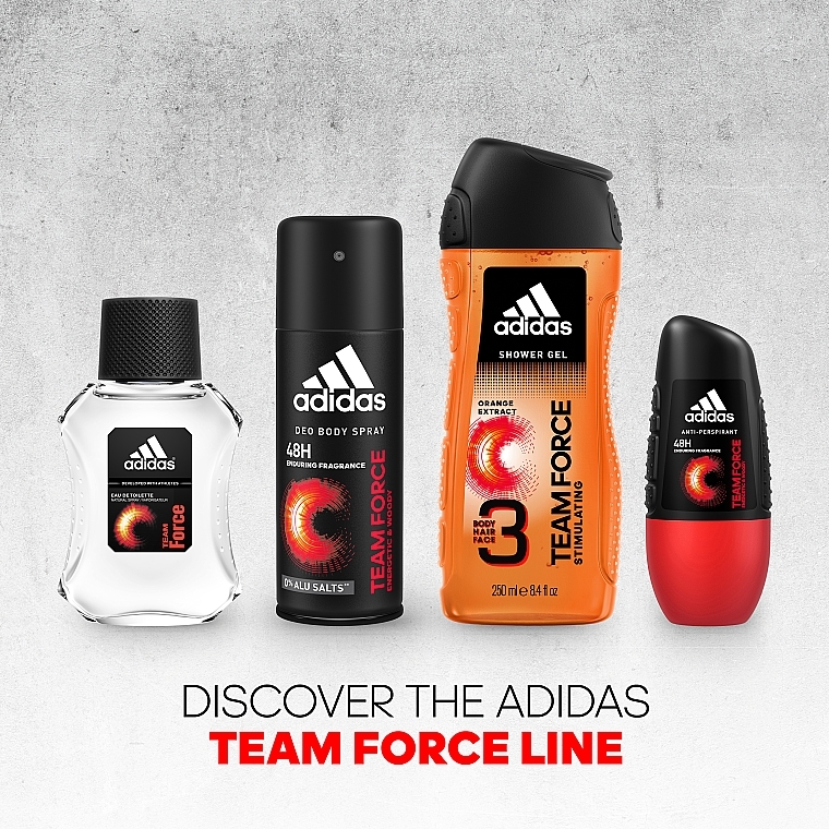 Adidas Team Force Shower Gel - Shower Gel — photo N2