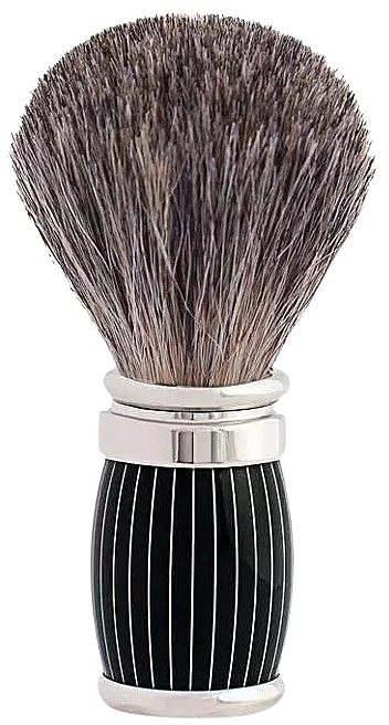 シェービング ブラシ - Plisson Retro Lacquer And Chrome Finish Shaving Brush	 — photo N1