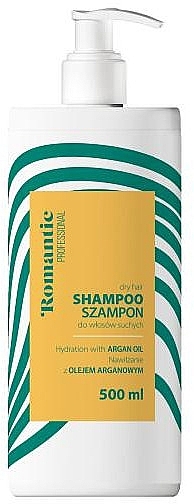 Moisturizing Argan Shampoo - Romantic Professional Argan Shampoo — photo N1