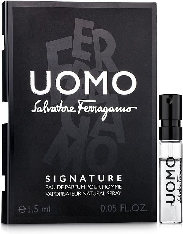 Salvatore Ferragamo Uomo Signature - Eau de Parfum (sample) — photo N1