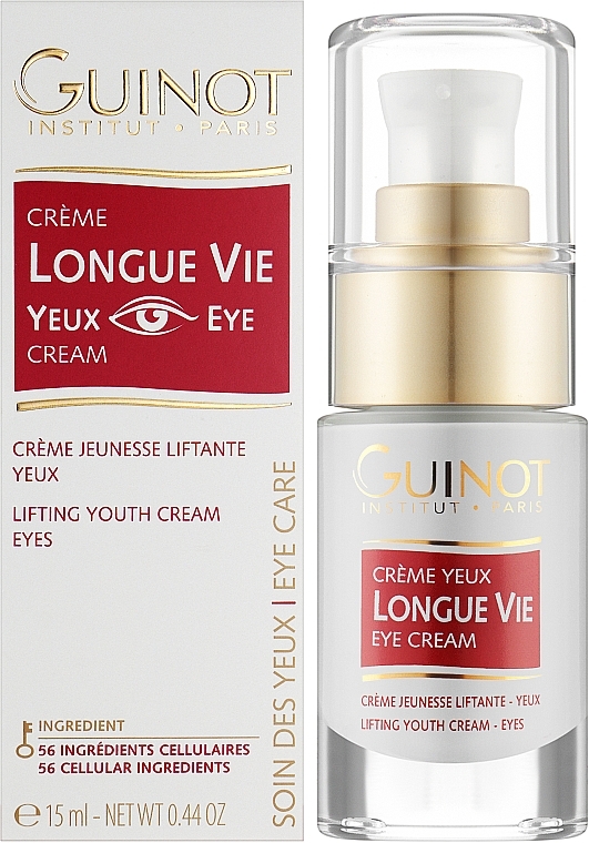 Rejuvenating Lifting Eye Cream - Guinot Longue Vie Yeux Eye Lifting — photo N2