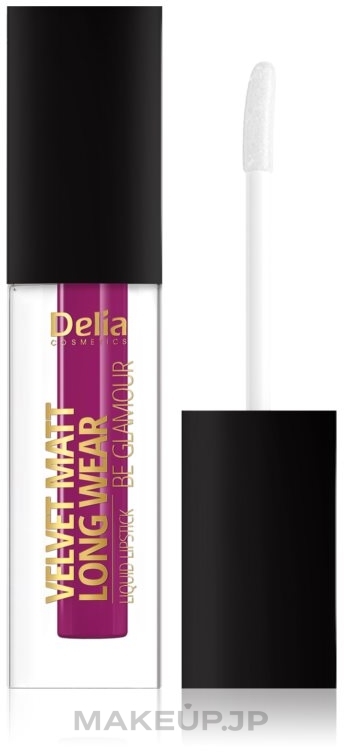 Liquid Matte Lipstick - Delia Velvet Matt Long Wear Be Glamour Liquid Lipstick — photo 106 - Get It Butelka