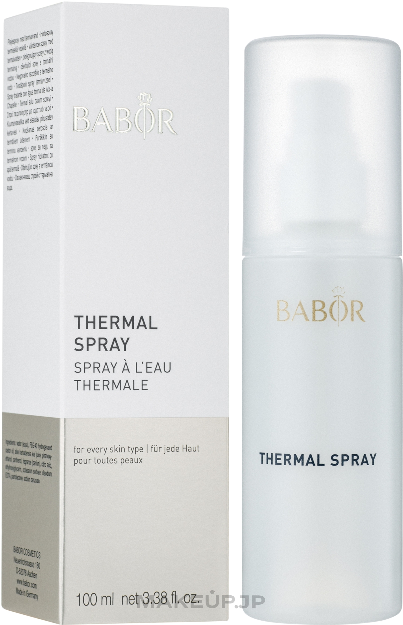Thermal Spring Water - Babor Classics Thermal Spray — photo 100 ml