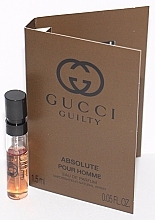 Fragrances, Perfumes, Cosmetics Gucci Guilty Absolute Pour Homme - Eau de Parfum (mini size)