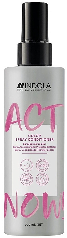 Conditioner Spray for Colored Hair - Indola Act Now! Color Spray Conditioner — photo N1