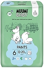 Diapers, Size 6 (12-24 kg), 36 pcs - Muumi Baby — photo N1