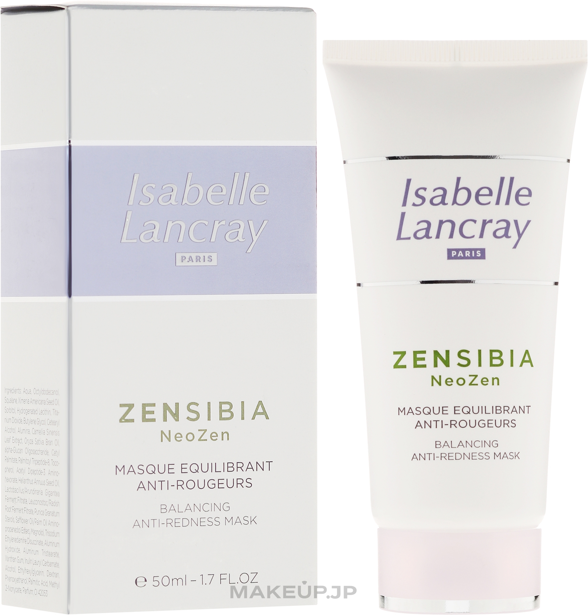 Anti-Redness Face Mask - Isabelle Lancray Zensibia Neozen Balancing Anti Redness Mask — photo 50 ml