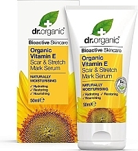 Fragrances, Perfumes, Cosmetics Anti Scars & Stretch Marks Serum with Vitamin E - Dr. Organic Bioactive Skincare Vitamin E Scar & Strench Mark Serum