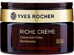 Fragrances, Perfumes, Cosmetics Anti-Wrinkle Facial Day Cream - Yves Rocher Riche Creme Day Cream