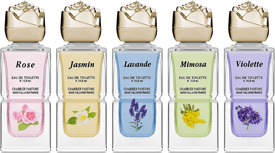 Charrier Parfums - Parfums De Provence Set (edt/10.8ml x 5) — photo N2
