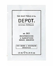 Fragrances, Perfumes, Cosmetics Cleansing & Moisturizing Beard Shampoo - Depot No.501 Moisturizing & Clarifying Beard Shampoo (sample)