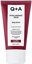 Hyaluronic Acid Cleansing Body Gel - Q+A Hyaluronic Acid Body Wash Travel Size — photo N1