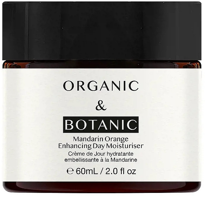 Moisturizing Day Cream for Dry Skin - Organic & Botanic Mandarin Orange Enhancing Day Moisturiser — photo N10