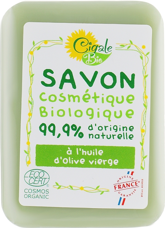 Nourishing Olive Oil Soap - La Cigale Bio Soap — photo N1