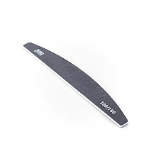 Oval Nail File, black, 120/180, 03-006F - Zauber — photo N2