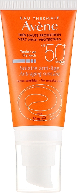 Sun Anti-Aging Face Cream - Avene Solaire Anti-Age SPF 50 + — photo N3