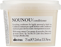 Nourishing Thickening Conditioner for Brittle & Damaged Hair - Davines Nourishing Nounou Conditioner  — photo N1