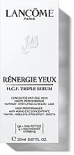 Highly-Effective Anti-Aging Triple Eye Serum - Lancome Renergie Yeux H.C.F. Triple Serum — photo N2