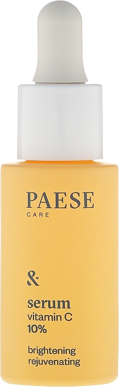 Face Serum with 10% Vitamin C - Paese Vitamin C Brightening Rejuvenating Serum — photo N2