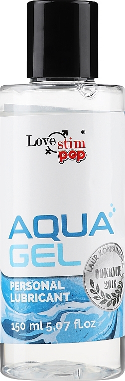Water-Based Lubricant - Love Stim Aqua Gel — photo N1