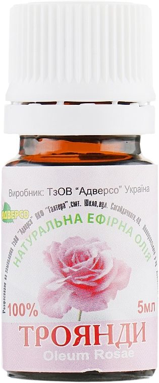 Rose Essential Oil 100% - Adverso — photo N1