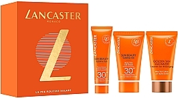 Fragrances, Perfumes, Cosmetics キット - Lancaster My Sun Routine (cr/3ml + b/milk/50ml + b/lot/50ml)