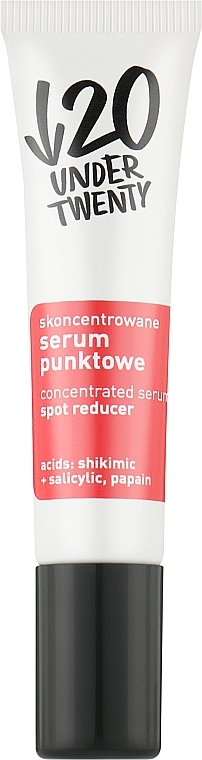 Concentrated Spot Face Serum - Under Twenty Anti! Acne Concentrated Serum Spot Reducer — photo N1