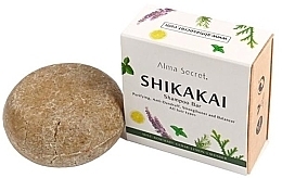 Fragrances, Perfumes, Cosmetics Anti Hair Loss & Dandruff Solid Shampoo - Alma Secret Shikakai Anti Hair-Loss Shampoo Bar