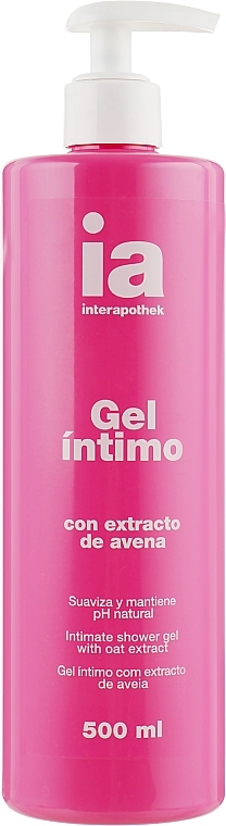 Intimate Wash Gel with Oat Extract - Interapothek Gel Intimo — photo N3