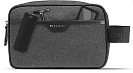 Fragrances, Perfumes, Cosmetics Makeup Bag - Vittorio Washbag 100% Recycled Plastic Grey