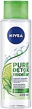 Micellar Shampoo "Detox" - Nivea Pure Detox Micellar Shampoo — photo N1