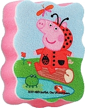 Fragrances, Perfumes, Cosmetics Kids Bath Sponge 'Peppa Pig', Peppa ladybug, pink - Suavipiel Peppa Pig Bath Sponge