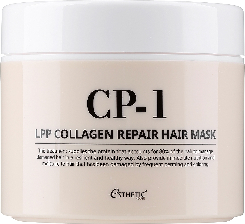 Collagen Hair Mask - Esthetic House CP-1 LPP Collagen Repair Hair Mask — photo N1