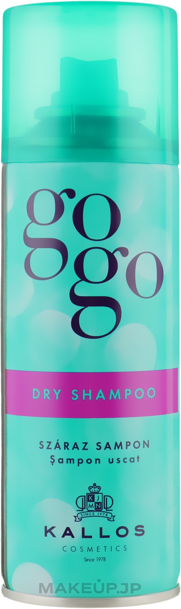 Dry Shampoo - Kallos Cosmetics Gogo Dry Shampoo — photo 200 ml