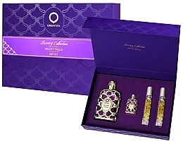 Orientica Velvet Gold - Set (edp/80ml + edp/7,5ml + edp/2x10ml) — photo N1