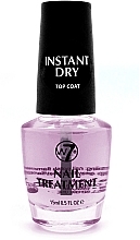 Fragrances, Perfumes, Cosmetics Quick-Drying Nail Top - W7 Instant Dry Top Coat Nail Treatment