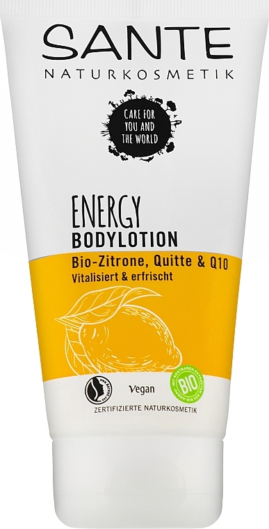 Lemon & Quince Body Lotion - Sante Body Care Energy Body Lotion — photo N1