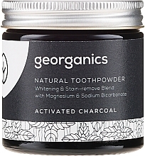 Natural Toothpowder - Georganics Activated Charcoal Natural Toothpowder — photo N2