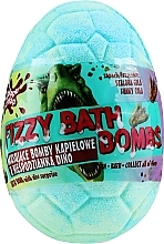 Fragrances, Perfumes, Cosmetics Dino Bath Bomb with Surprise, blue with cola scent - Chlapu Chlap Dino Funky Cola Fizzy Bath Bombs