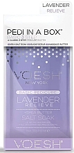 Fragrances, Perfumes, Cosmetics 3-Stage Pedicure Set - Voesh Pedi In A Box Basic 3 Step Lavender Relieve