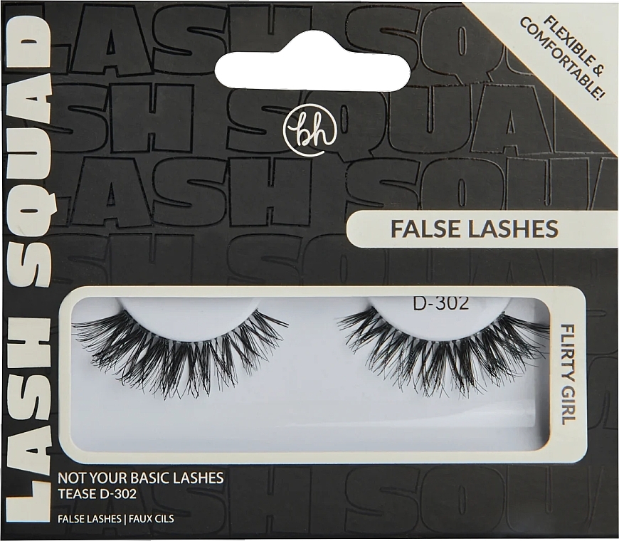 False Lashes - BH Cosmetics Flirty Girl Not Your Basic False Eyelashes — photo N1