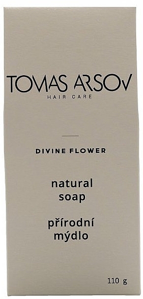 Natural Face & Body Soap with Rapeseed Oil - Tomas Arsov Divine Flower Natural Soap — photo N2
