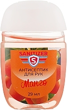 Fragrances, Perfumes, Cosmetics Hand Antiseptic "Mango" - Sanitizer