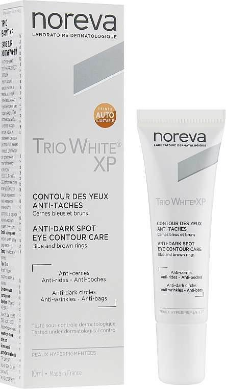 Eye Contour Care - Noreva Laboratoires Trio White XP Anti-Dark Spot Eye Contour Care — photo N1