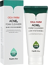 Cleansing Foam for Problematic Skin - FarmStay Cica Farm Nature Solution Cleansing Foam — photo N2