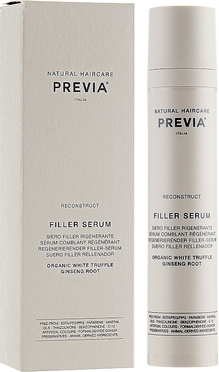 Hair Filler Serum - Previa White Truffle Filler Serum — photo N1