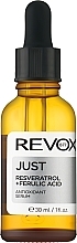 Antioxodant Face Serum - Revox Just Resveratrol + Ferulic Acid Antioxidant Serum — photo N4
