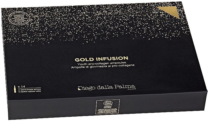 Pro-Collagen Face Ampoules - Diego Dalla Palma Gold Infusion Youth Pro-Collagen Ampoule — photo N1