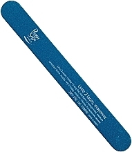 Double-Sided Nail File 240/240, blue - Peggy Sage 2-way Washable Medium Nail File  — photo N1