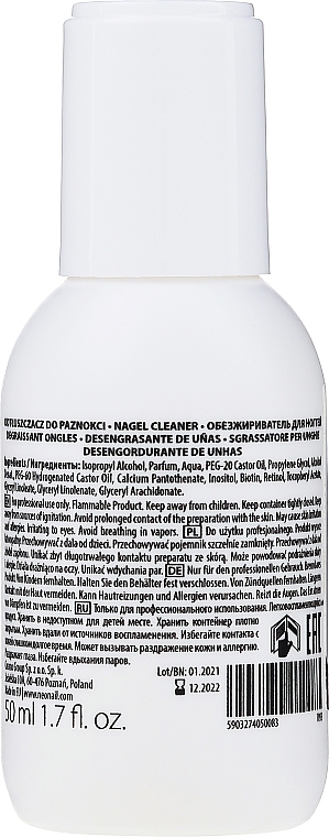 Sticky Layer & Degreasing Remover - NeoNail Professional Nail Cleaner Vitamins — photo N2